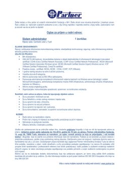 Sistem administrator