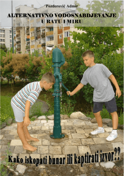 ALTERNATIVNO VODOSNABDJEVANJE ALTERNATIVNO