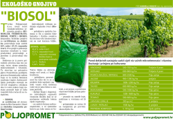 "BIOSOL" - poljopromet.hr