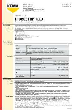HIDROSTOP FLEX
