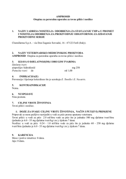 AMPROSID Otopina za peroralnu uporabu za tovne