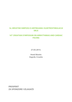 PROSPEKT ZA SPONZORE I IZLAGAČE
