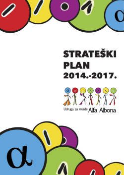 STRATE&Scaron;KI PLAN
