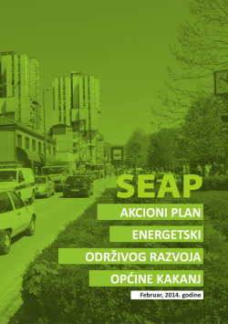 akcioni plan energetski održivog razvoja općine kakanj