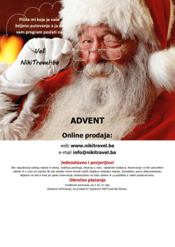 ADVENT - NikiTravel.ba