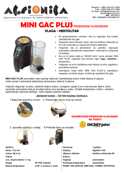 MINI GAC PLUSPRIJENOSNI VLAGOMJER VLAGA