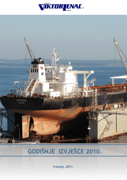 GODI&Scaron;NJE IZVJE&Scaron;ĆE 2008