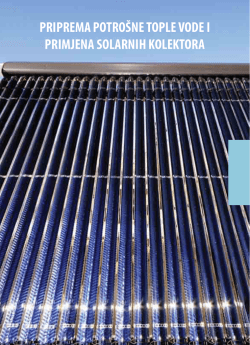 priprema potro&scaron;ne tople vode i primjena solarnih kolektora