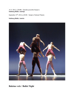 Baletno veče / Ballet Night