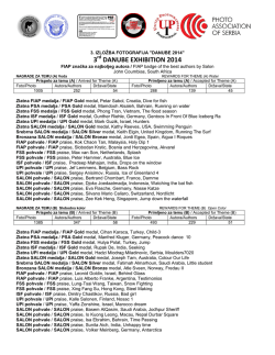 3rd DANUBE EXHIBITION 2014