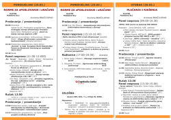 NORME ZA ePOSLOVANJE i eRAČUNE Predavanja / prezentacije