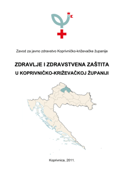 Zdravlje i zdravstvena za&scaron;tita u Koprivničko