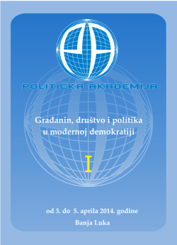 Građanin, dru&scaron;tvo i politika u modernoj demokratiji