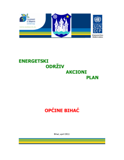energetski održiv akcioni plan općine bihać