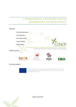 Financiranje provedbe mjera energetske učinkovitosti u