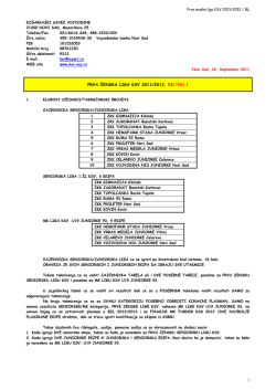 KO[ARKA[KI SAVEZ SRBIJE