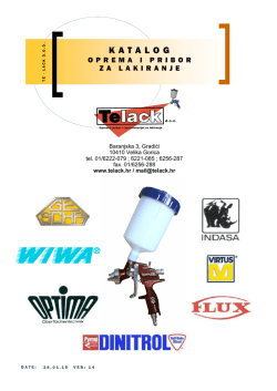 Katalog opreme u PDF formatu možete skinuti ovdje ! - 1,5 MB