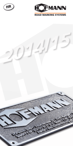 2014/15 - Hofmann GmbH
