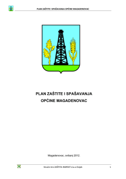 PLAN ZA&Scaron;TITE I SPA&Scaron;AVANJA OPĆINE MAGADENOVAC