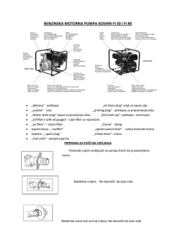 Pumpe Koshin &Oslash; 50 i &Oslash; 80