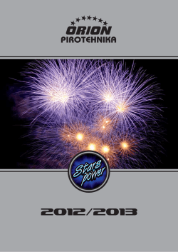 orion katalog 12/13