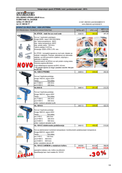Steinel hobi i Profi alata - Daljinsko upravljanje doo
