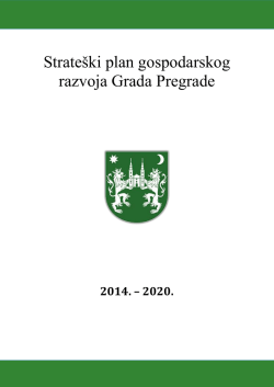 Strate&scaron;ki plan gospodarskog razvoja Grada Pregrade