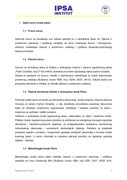 RP PODA-Tekstualni dio plana