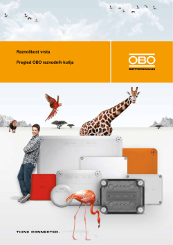 Pregled OBO razvodnih kutija