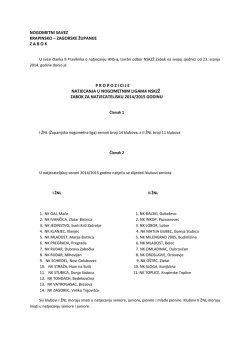 zagorske županije zabokpropozi ci je natjecanja u nogometnim