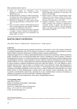 RIJETKI OBLICI SEMINOMA