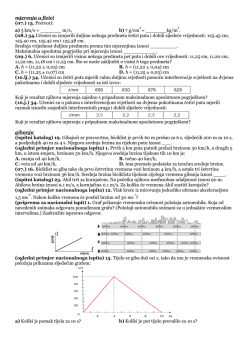 matura prvi razred