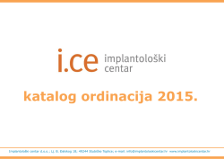 katalog ordinacija 2015.