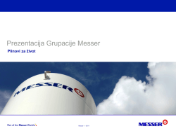 Prezentacija Grupacije Messer
