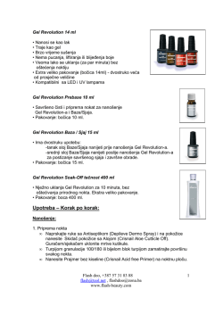 Upotreba &ndash; Korak po korak: - flash-beauty