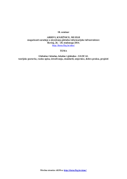 PDF verzija - Filozofski fakultet