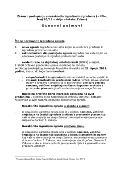 O s n o v n i  p o j m o v i