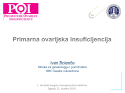 Primarna ovarijska insuficijencija