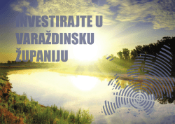 INVESTIRAJTE U VARAŽDINSKU ŽUPANIJU