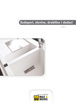 Sudoperi, slavine, drobilice i dodaci