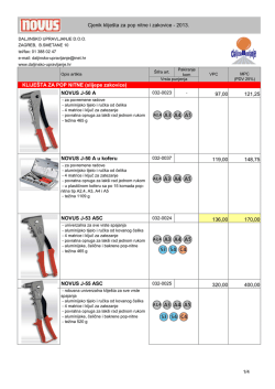 klije&scaron;ta za pop-nitne i zakovice