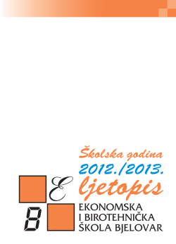 2.c 2.d - Ekonomska i birotehnička škola Bjelovar