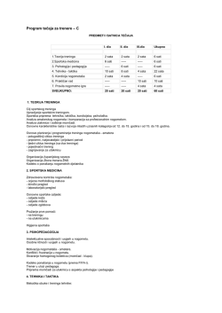 Program edukacije nogometnih trenera C