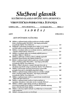 Službeni glasnik 08