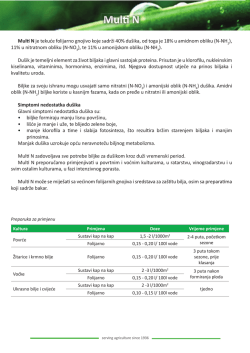 Multi-N(PDF) - AM AGRO doo