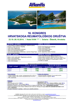 16. kongres HRD - Atlantis Travel