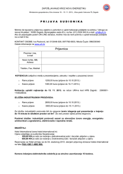 S2-Obrazac za prijavu - Udruga za razvoj Hrvatske