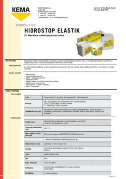 HIDROSTOP ELASTIK