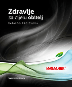 Zdravlje - Walmark