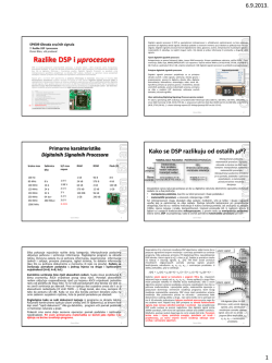 7. Razlike DSP i &mu;P (PDF 1263KB)